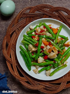 Foto resep Tumis Buncis Telur Asin