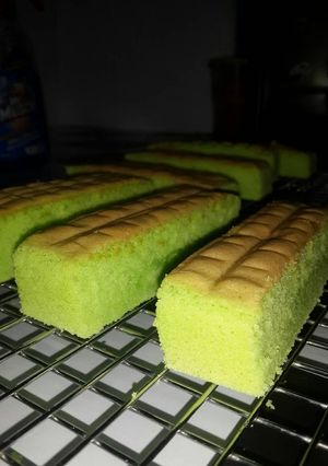Foto resep sponge cake pandan ncc