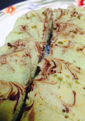Foto resep Bolu Hijau Simple