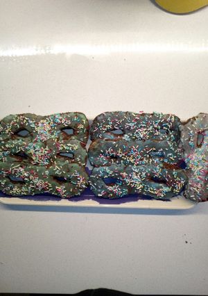 Foto di Mascherine di carnevale al cioccolato al forno