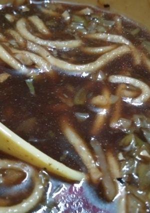 A picture of Mix Veg Soup.