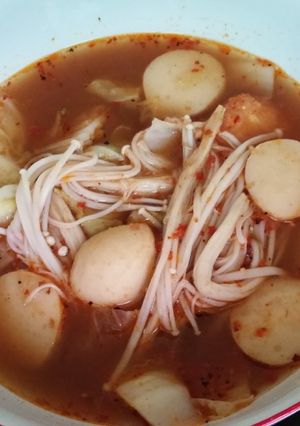 Foto resep Tom yum mirip seperti yang dijual di singapore