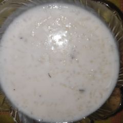 A picture of Rice khir.