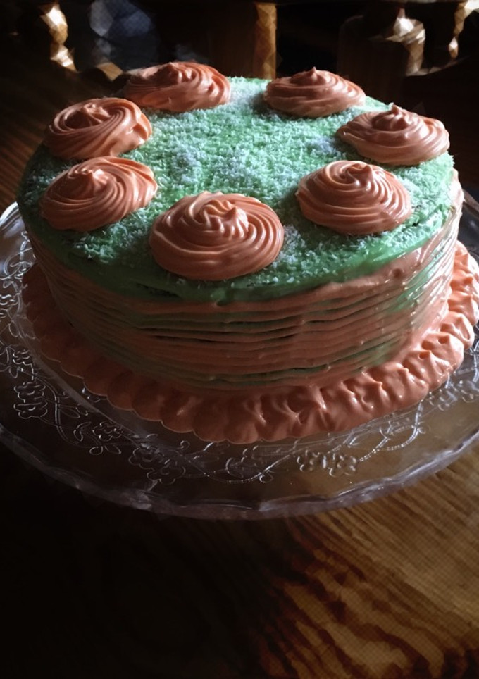 Una foto de Carrot cake o bizcocho de zanahoria 🎂