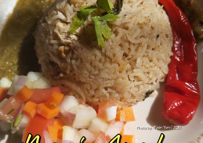 Resep Nasi Arab Kabsah Ayam 🇸🇦 yang Lezat Sekali