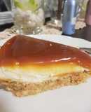 Easy No-Bake Cheesecake with Caramel Sauce#myfavouriterecipe