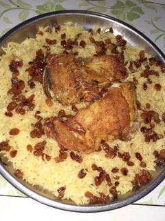 صورة لوصفة رز وسمك