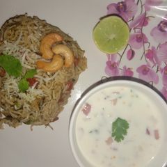 A picture of Pudina Rice.