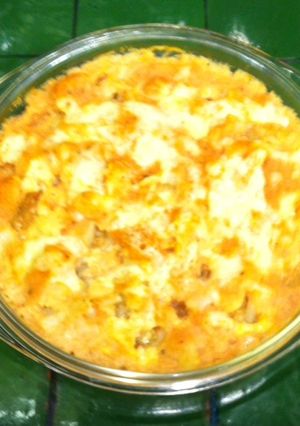 Una foto de Coliflor con papas al horno