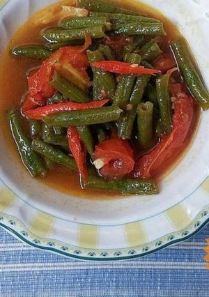 Foto resep Tumis kacang panjang