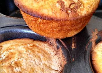 Easiest Way to Cook Perfect Oilfree Soaked Cornbread