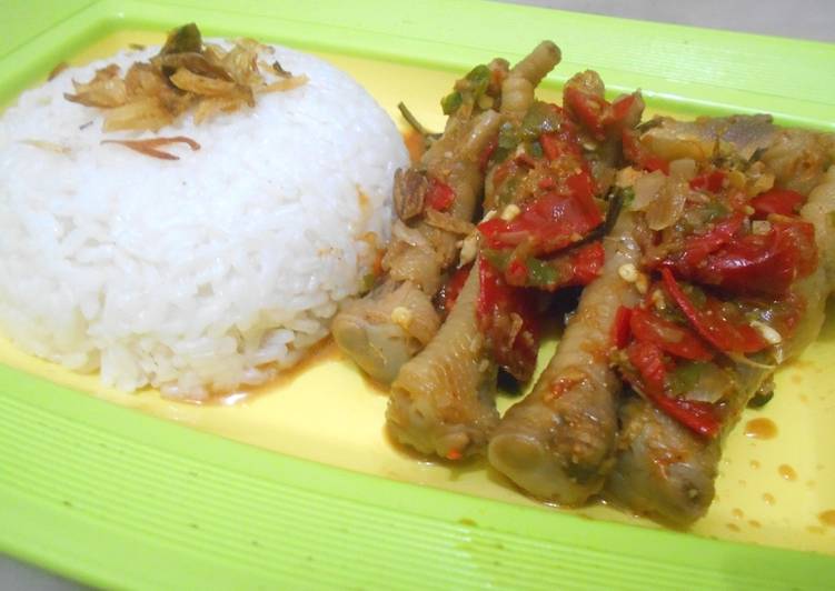 Oseng-Oseng Ceker Pedas