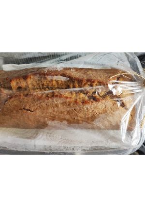 Una foto de Budín fácil de naranjas apto diabéticos y veganos