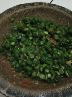 Foto resep Pencok kacang panjang