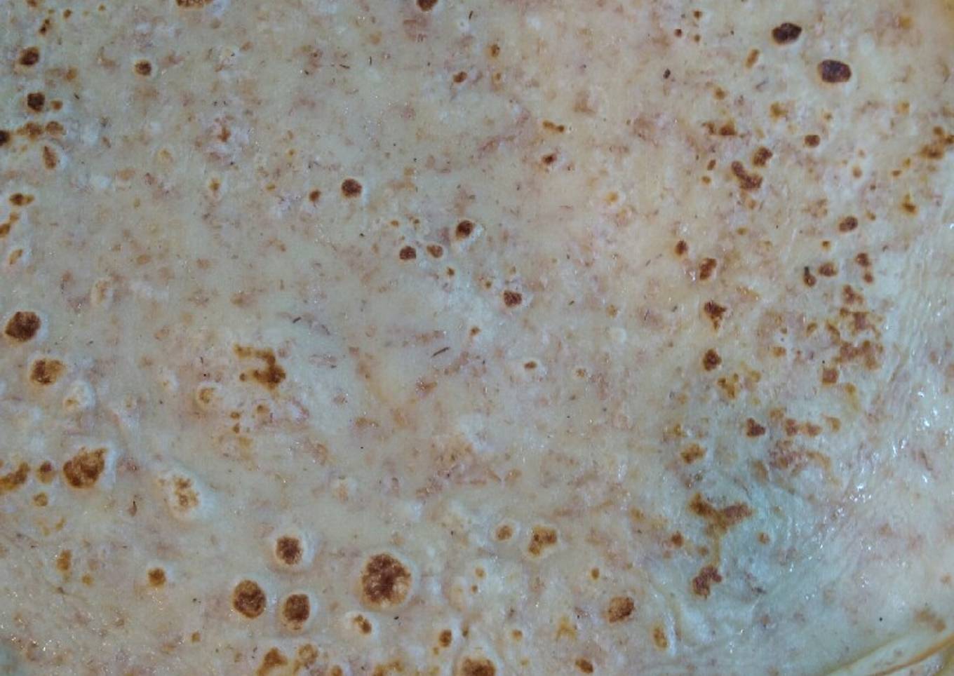Creps con harina integral