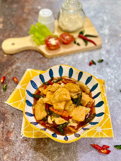Foto resep Salmon Tumis Cabai