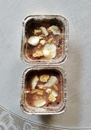 Foto resep Banana Silky Pudding (MPASI 9m+)