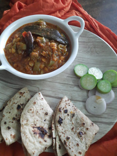 ગલકા અને ચણાની દાળનું શાક (Galka chana Dal Shak Recipe in Gujarati) રેસીપી મુખ્ય ફોટો
