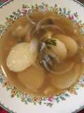 Sopa de papa con cebolla 2