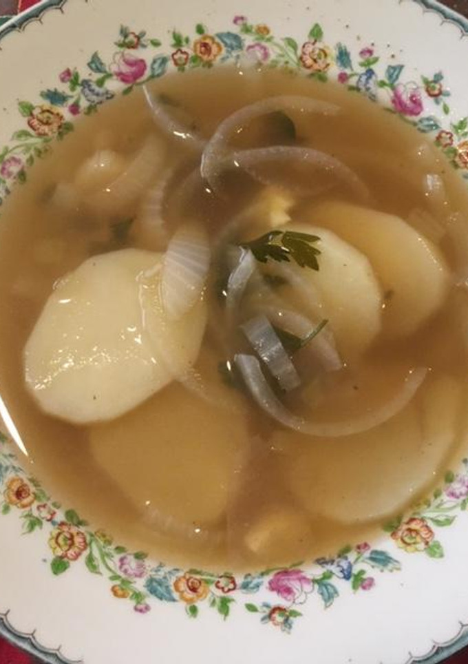 Una foto de Sopa de papa con cebolla 2