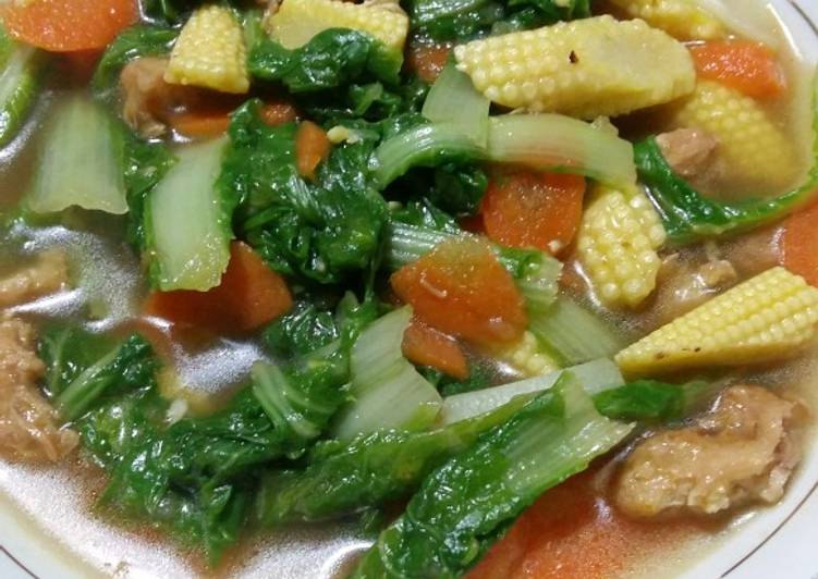 Resep Capcai sayur vege yang Lezat