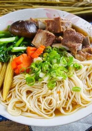 羊肉爐湯麵＠Selina Wu 的食譜成品照片