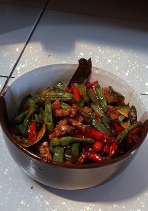 Foto resep Kering Kacang Panjang dan Tempe