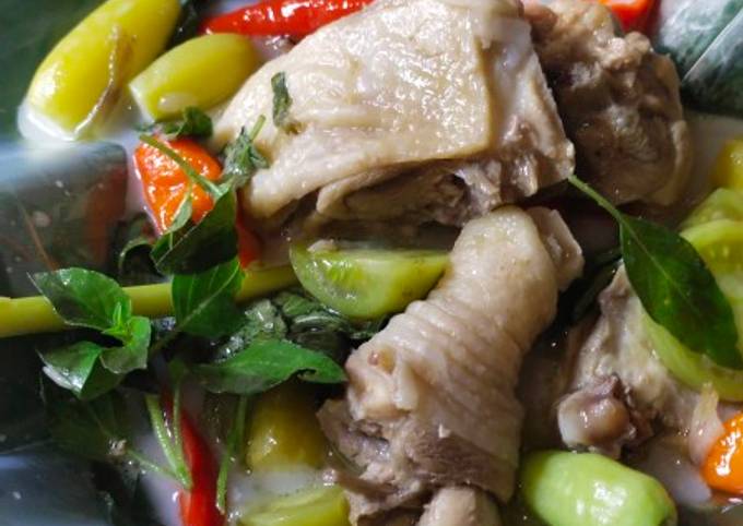 Resep: Garang asem ayam kampung Enak Dan Mudah