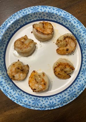A picture of Air fried shrimp.