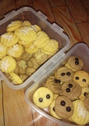 Foto resep Kukis tanpa mixer tanpa telur,