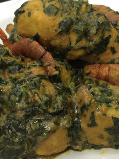 A picture of Cocoyam porriage.
