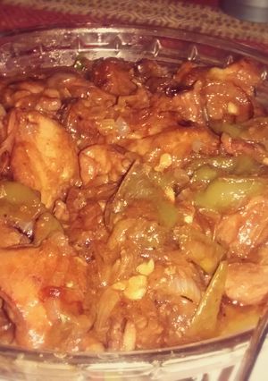 A picture of Chilli Chicken.