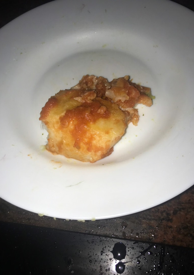 Una foto de Bacalao con tomate