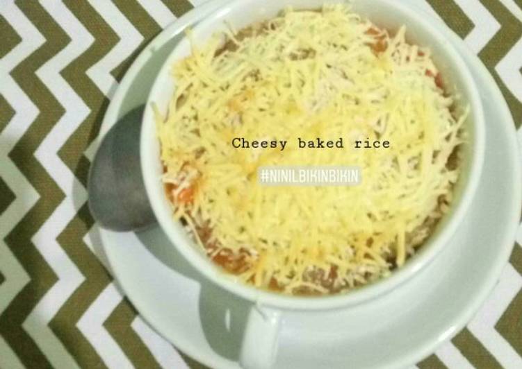 Nasi panggang keju dari bahan seadanya