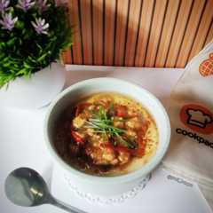 Telur kukus ayam cincang রেসিপির প্রধান ছবি