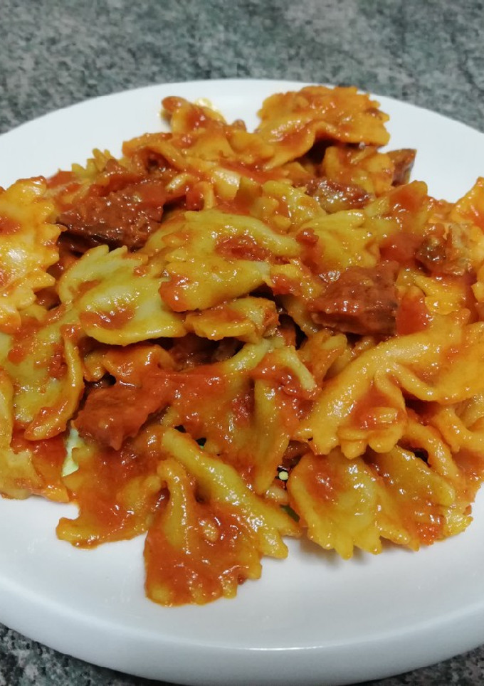Una foto de Farfalle tricolores a la Forestal