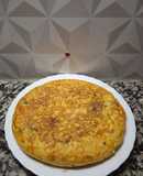 Tortilla rápida de arroz