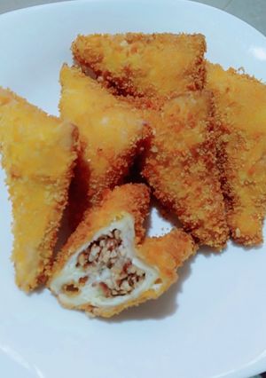Foto resep Roti tawar goreng isi kacang manis