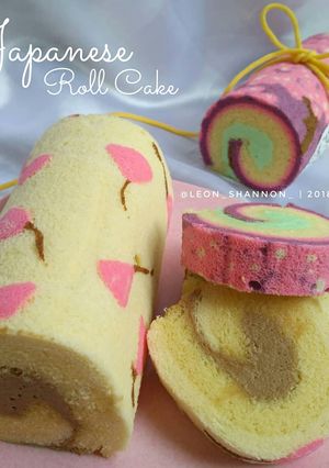 Foto resep Japanese Roll Cake (Steamed/Kukus) Lembut