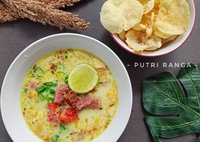 Soto Betawi dengan Kuah Susu