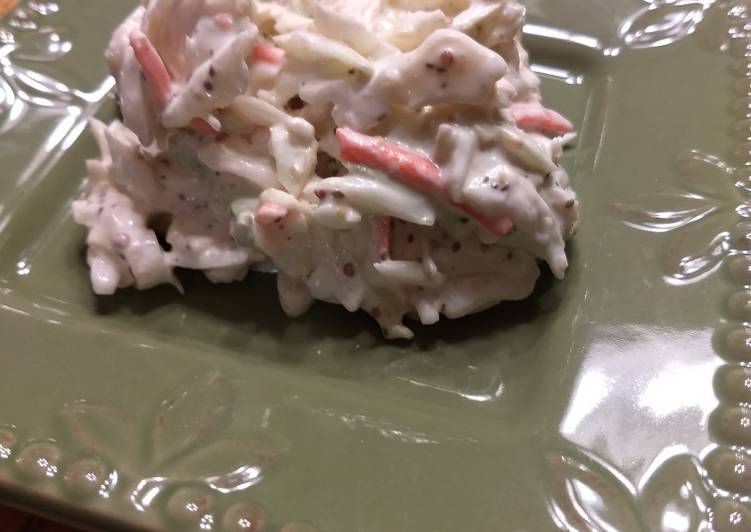 Steps to Make Favorite Creamy Coleslaw