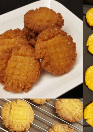 क्रनची मॅगो कुकीज (crunchy mango cookies recipe in marathi) रेसिपी चे मुख्य फोटो 