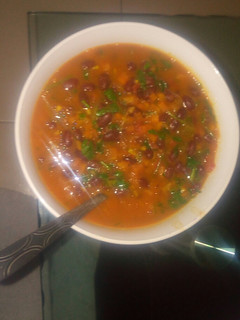 A picture of Coconut bean stew.