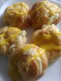 Lionesas rellenas de crema de limón