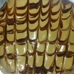 A picture of Dalgona coffee cake 🎂.
