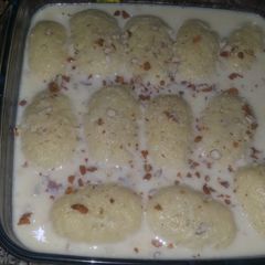 A picture of Rasmalai.