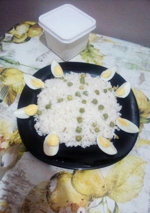 صورة لوصفة رز بجلبانة لسحور