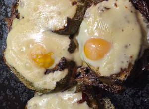 Una foto de Ajíes verdes rellenos