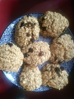 Una foto de Galletas de avena manzana y pasas de uva