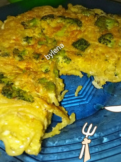 Foto resep Omelet Mie Brokoli
